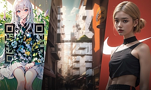 一次学会AI二维码+艺术字+光影光效+创意Logo生成